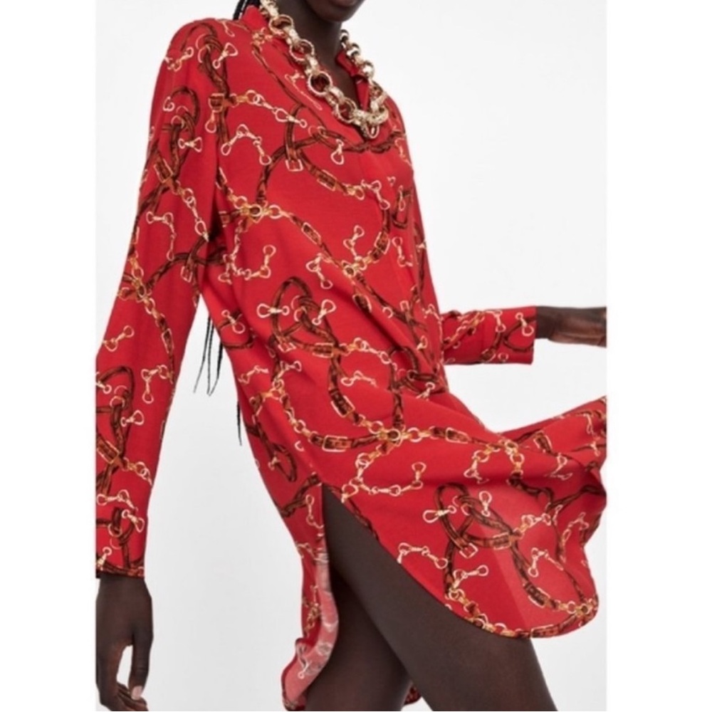 Zara | Dress | Shirt Dress - Picture 8 of 16